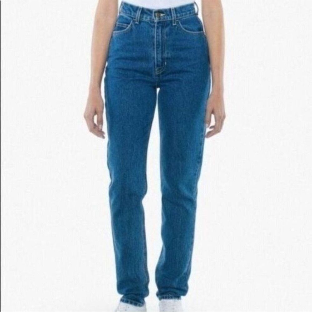 American Apparel The High Waisted Jeans. Medium Wash. Size 28. NWT.